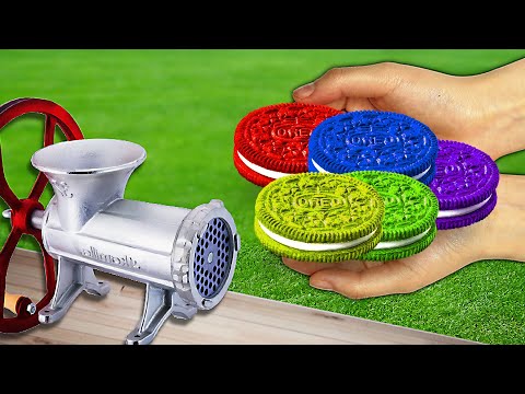 EXPERIMENT OREO CANDY VS MEAT GRINDER