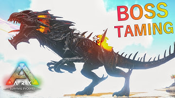 I Tame My 1st Boss Demonic Reaper Empress Taming : ARK Survival Evolved Primal Fear 100X : Part 21