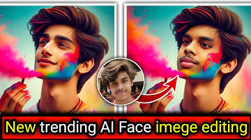 Happy holi ai photo editing |  happy holi ai image kaise banaye | bing image creator tutorial |