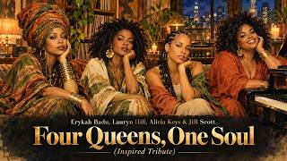 Erykah Badu, Lauryn Hill, Alicia Keys & Jill Scott | Four Queens, One Soul (Inspired Tribute)