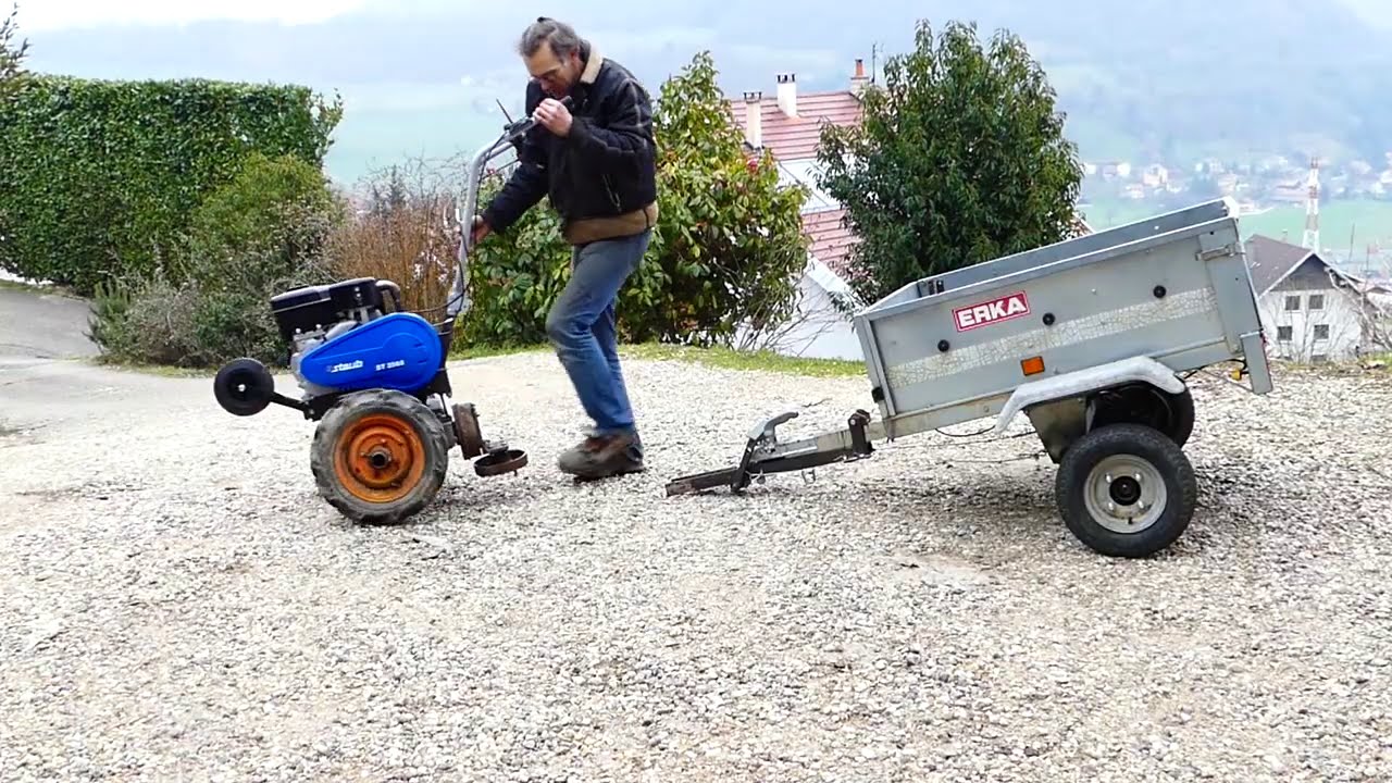 Comment transformer mon motoculteur en 