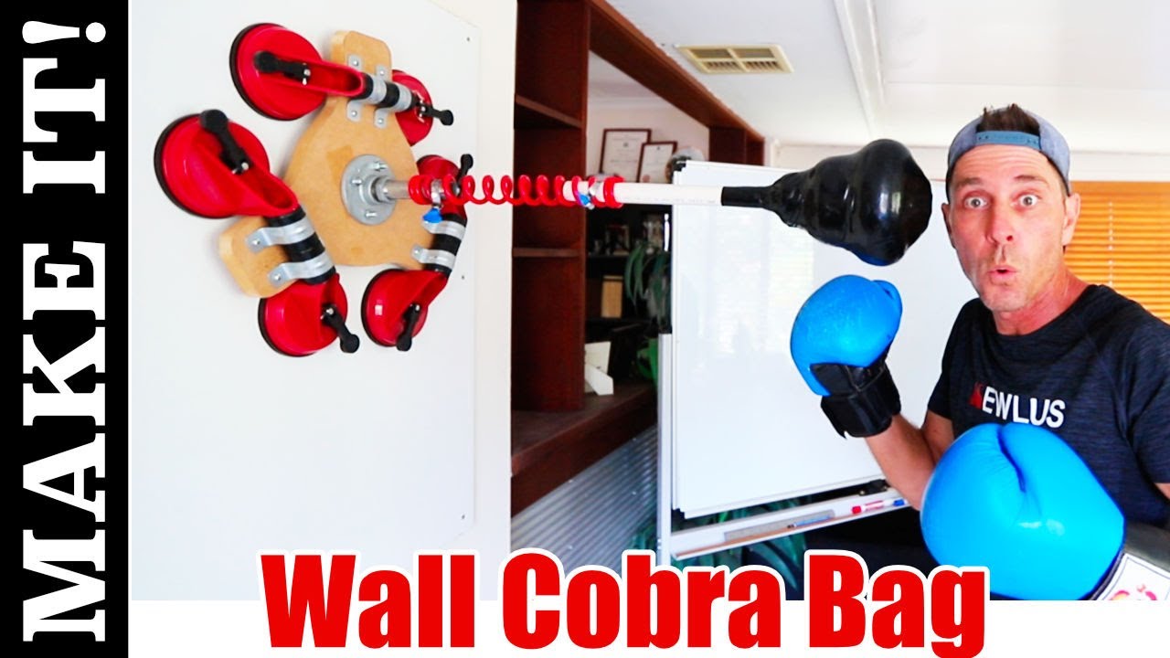 How To Make a Cobra Punching Bag using a Fishing Rod – Kewlus