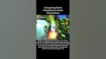 Comparing Unleashed to Gens (Part 1) #sonic #sonicthehedgehog #sonicunleashed #sonicgenerations
