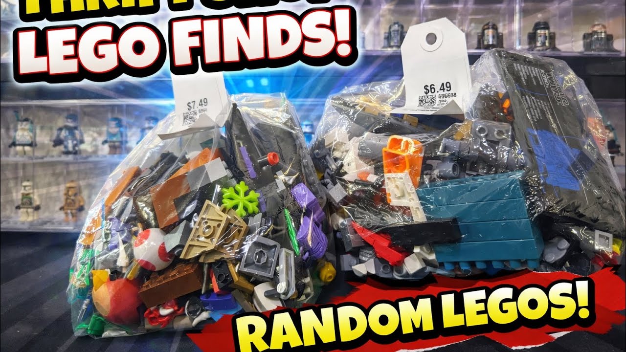 Lego thrift shop finds. Random Lego bags (Day 2)