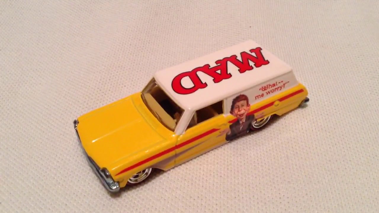 Hot Wheels 1964 Chevy Nova Panel (2017 Pop Culture - MAD Magazine