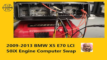 2009-2013 BMW X5 E70 LCI 50iX Engine Computer Swap ISN Writing AutoHex Explain