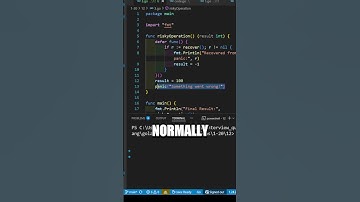 🛡️ GoLang `defer` + `recover`: Control Panics Like a Pro!
