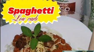 Low Carb Spaghetti