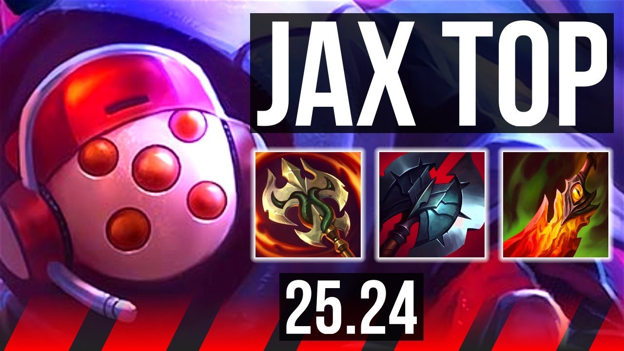 JAX vs GAREN (TOP) | KR Master | 25.24