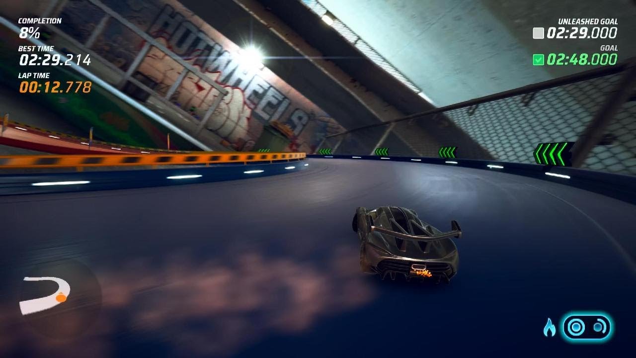 HOT WHEELS UNLEASHED time trial YouTube