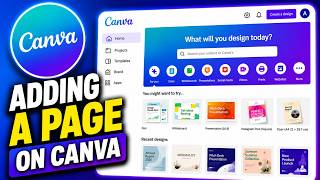How To Add A New Page To Your Canva Design (2026)