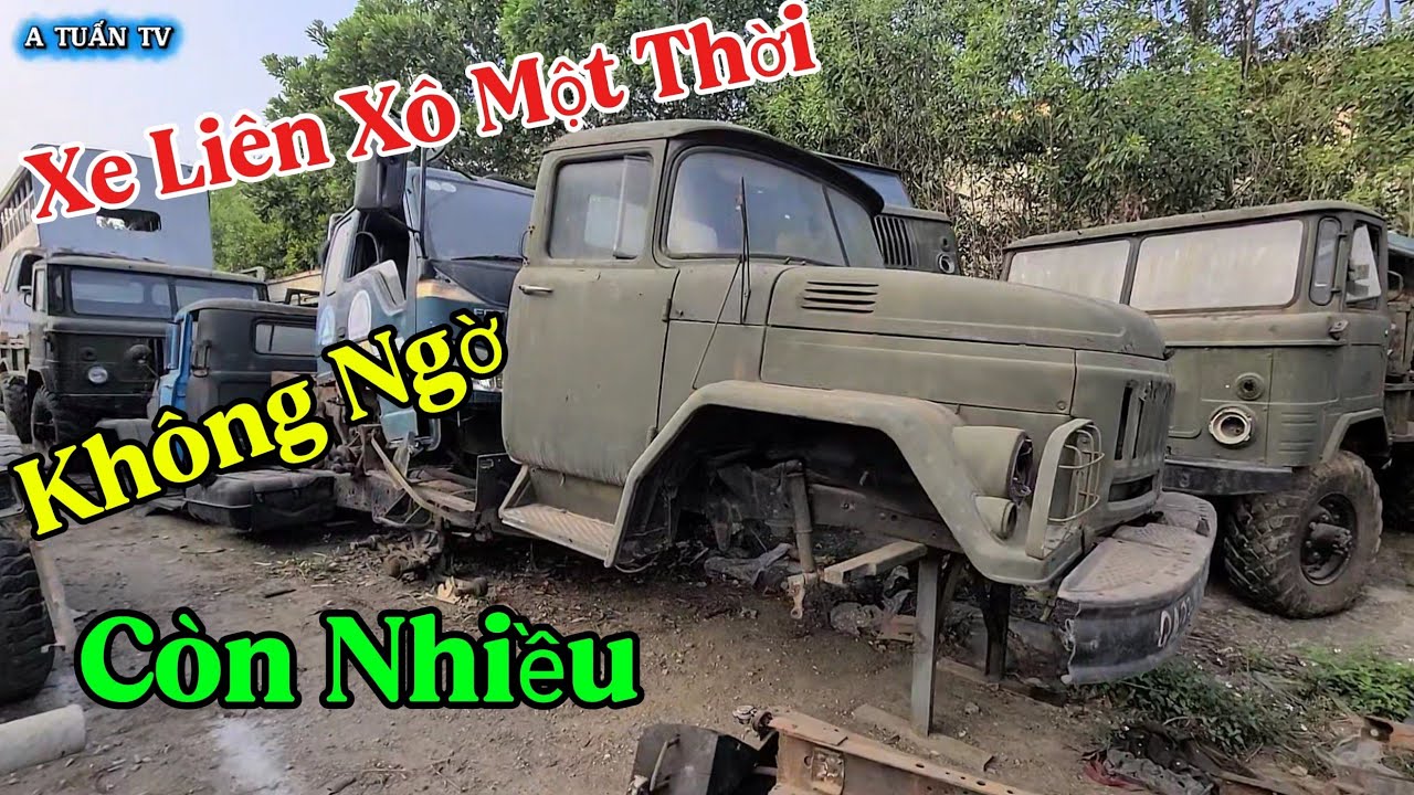 Không Ngờ Tề Lỗ Còn Nhiều Những Chiếc Xe Gaz Zil Thời Liên Xô.A Tuấn tv