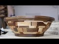 I turned my wood scraps into a bowl