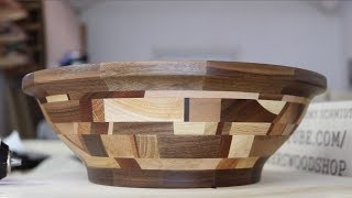 I turned my wood scraps into a bowl by Jer Schmidt 134,789 views 6 years ago 11 minutes, 59 seconds