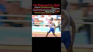 He Tore His Hamstring But Refused to Quit the Race