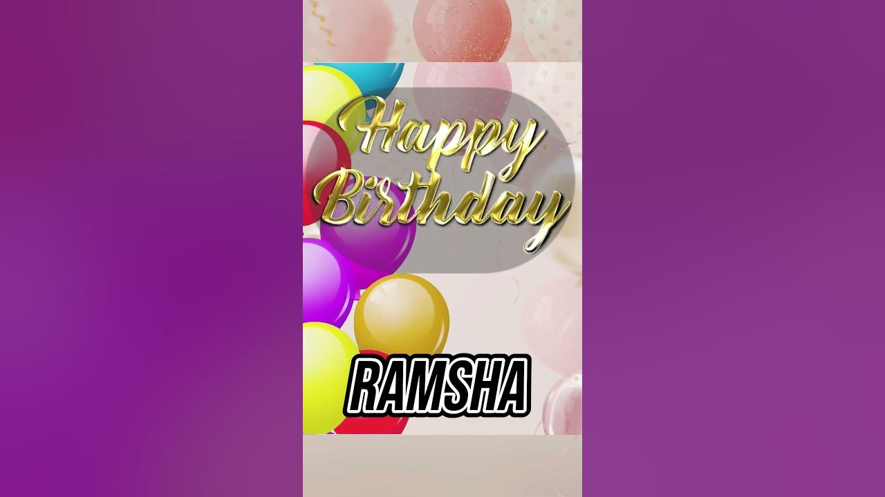the-most-attractive-girl-names-wish-birthday-ramsha-youtube
