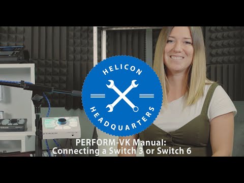 PERFORM-VK Manual E8: Connecting a Switch 3 or a Switch 6