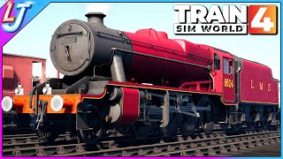 LMS Red Stanier Class 8F | Train Sim World 4 (Custom Livery) by LaZeR JET 7,118 views 1 month ago 17 minutes