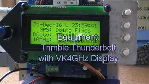 31 December 2016 Leap Second Captured