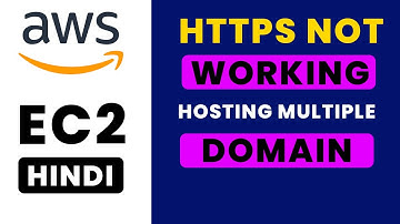 Ch-4 Aws Cloud - http to https not working on ubuntu | multiple domain hosting on same server