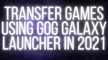 How To Transfer Games To New Hard Drive Using GOG Galaxy Tutorial 2021