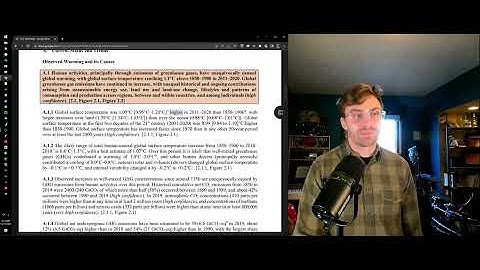 IPCC AR6 Summary for Policymakers Reading 1/3