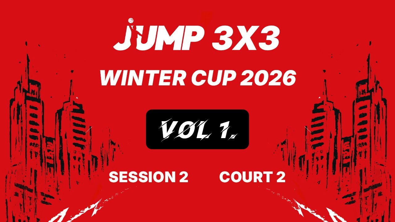 JUMP 3x3 Winter Cup vol.1 | day 2 | court 2 | session 2