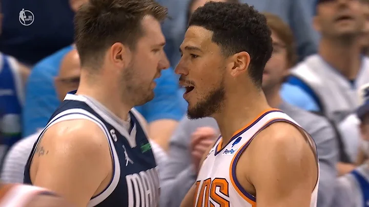 Devin Booker and Luka Doncic get into it after Luka misses game tying shot - DayDayNews