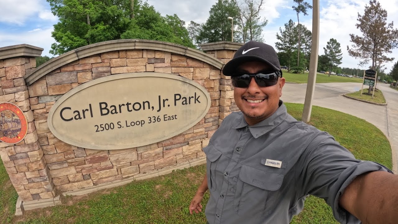 Carl Barton Jr Park Loop Trail Conroe, Texas YouTube