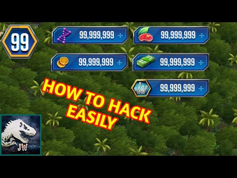 HOW TO GET UNLIMITED COINS, CASH, DNA AND FOOD In Jurassic World The Game ┃ 2021 ┃ WITHOUT ROOT ┃