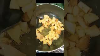 kela k phool ka sabzi new tarike se????viral trendy tasty video viralvideo easytomake viral