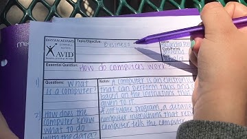 Avid Cornell Notes