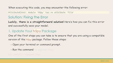 How to Fix the Error: module 