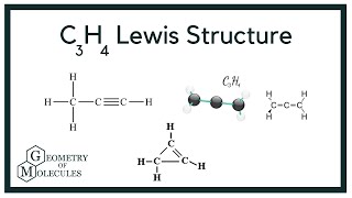 C3H4 Lewis Structure | C3H4 Isomers |  How to Draw the Lewis Structure for C3H4 Net Worth