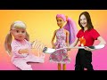 Новое видео с куклами БЕБИ БОН – Кормим и лечим Эмили Как Мама! - Игры для девочек.