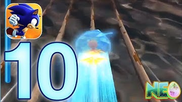 Sonic Forces: Gameplay Walkthrough Part 10 - Trophy Pushing! (iOS, Android)