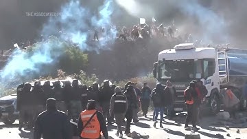 Indigenous people clash with Argentine police
