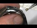 repairing “winding stem tube” on a wrist watch WITHOUT special tools