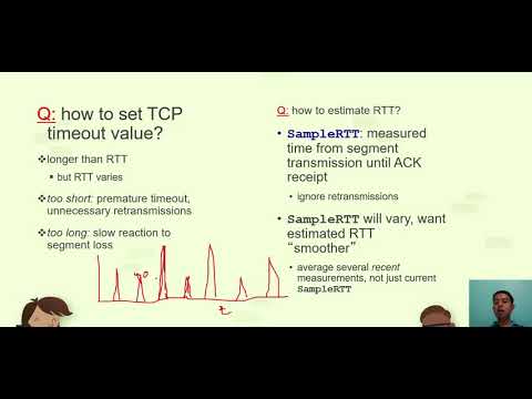 TCP (Lect-8): TCP Round Trip Time and Timeout