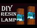 EASY  Making Epoxy Resin Lamps ! | How to make NIGHT LAMP with RESIN and WOOD