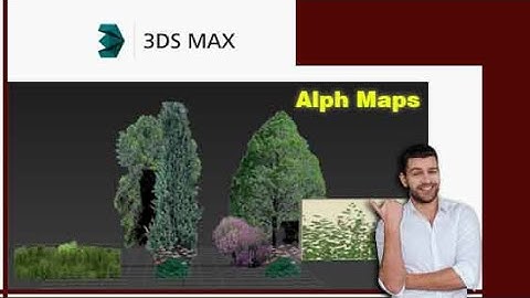 3DS Max - Using Alpha / Opacity Maps TUTORIAL//EASY TRICK