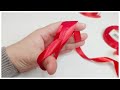 Удивительно простой способ. Amazing Ribbon Work. Super Easy Making Ideas. Hand Embroidery Tricks