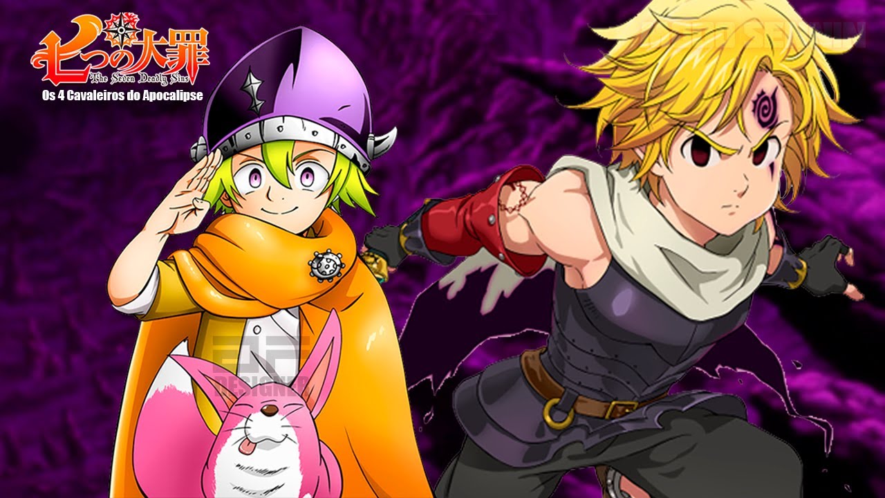 SAIU NOVO ANIME DE NANATSU NO TAIZAI! OS 4 CAVALEIROS DO