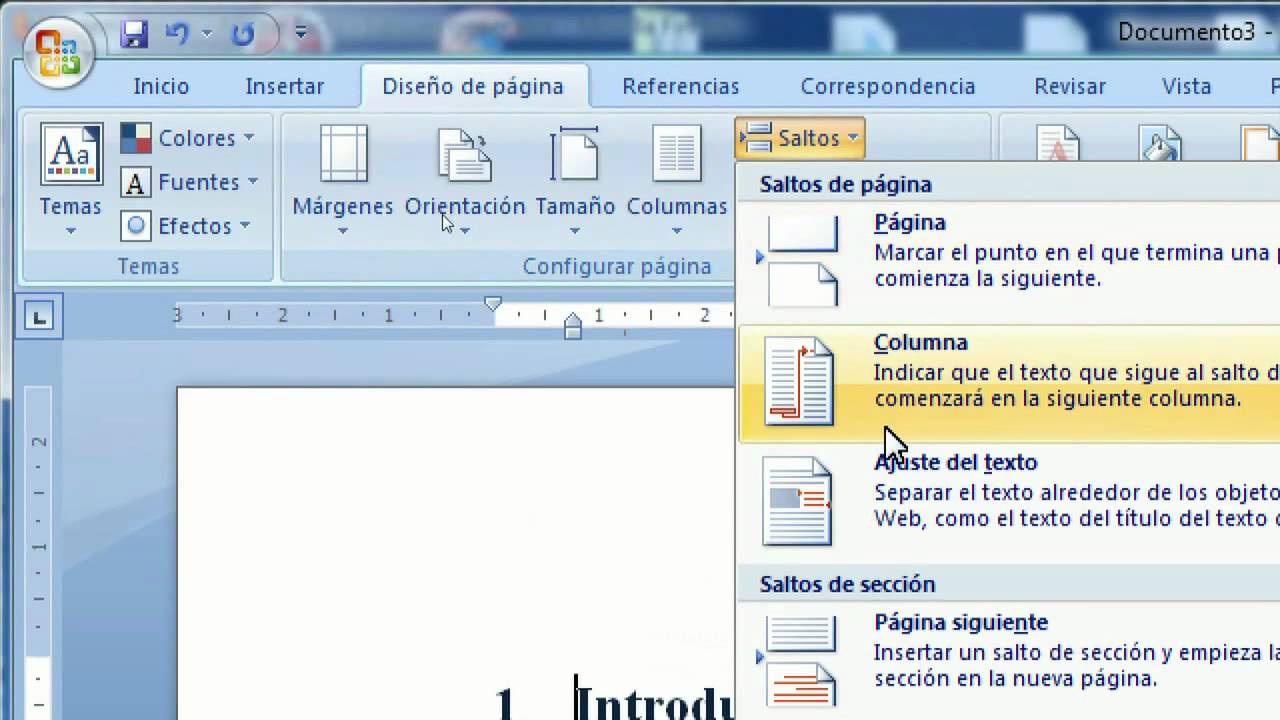 Aprende a usar bien Microsoft Word (1ª Parte) - YouTube