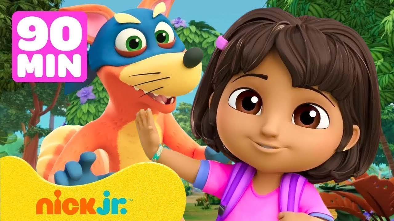 Dora | Vamos ajudar a Dora! 🫶 90 minutos de diversão | Nick Jr. em ...