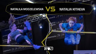 NATALIA MODZELEWSKA vs. NATALIA KITAEVA | WOBleague FIBO2019 battle for 3rd Place