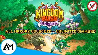  Kingdom Rush Origins MOD APK 2026: ALL HEROES Unlocked & Unlimited Gems| Best OFFLINE Android Game screenshot 3