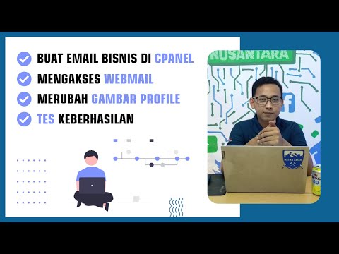 CARA MEMBUAT EMAIL BISNIS DENGAN DOMAIN DAN MEMASANG GAMBAR PROFILENYA