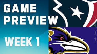 Houston Texans vs. Baltimore Ravens | 2023 Week 1 Game Preview