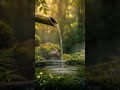 432Hz Bamboo Water Sounds 🌿 Quick Calm #shorts